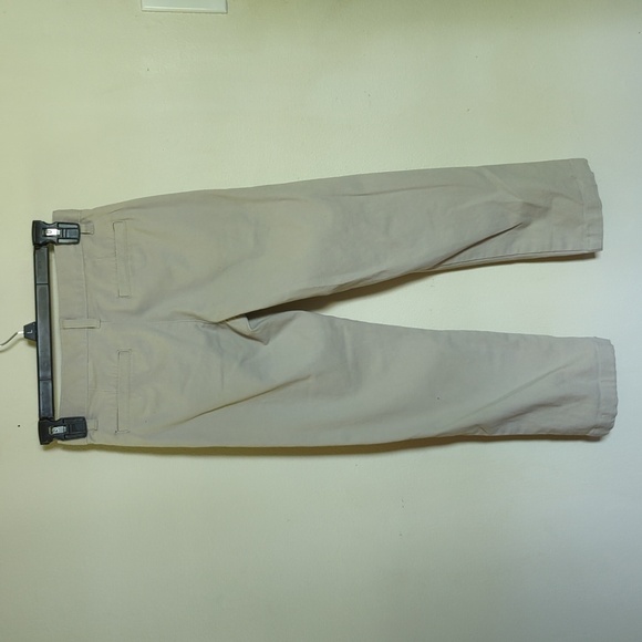 Wonder Nation Straight Leg Light Khaki Chino Pants Adjustable Waist Boys Size 10 - Picture 2 of 3